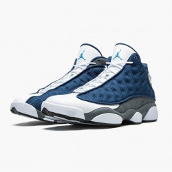 Air Jordan 13 Retro "Flint" Navy/Flint Grey-White-Universi 414571 404 AJ13 Jordan