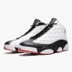 Air Jordan 13 Retro He Got Game 414571 104 White/Black-True Red AJ13 Jordan