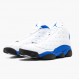 Air Jordan 13 Retro Hyper Royal 414571 117 White/Hyper Royal-Black AJ13 Jordan