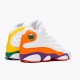 Air Jordan 13 Retro "Playground" WMNS CV0785 158 White/Black-Crt Prpl-Ttl Orang AJ13 Jordan