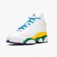 Air Jordan 13 Retro "Playground" WMNS CV0785 158 White/Black-Crt Prpl-Ttl Orang AJ13 Jordan