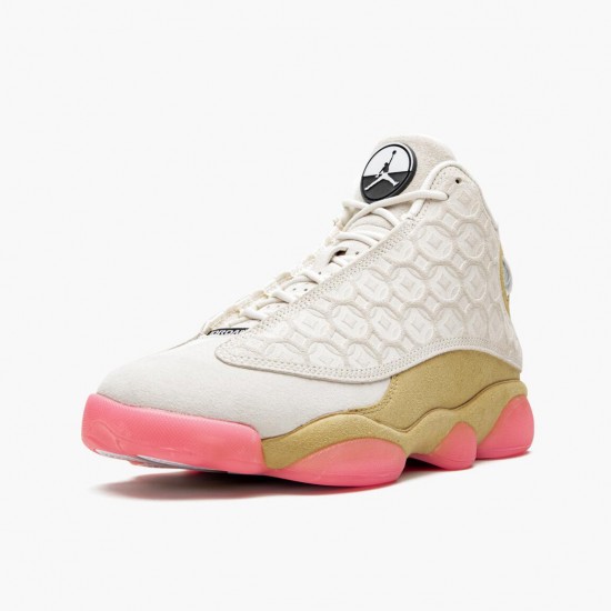 Air Jordan 13 Retro Chinese New Year Ivory/Black-Digital Pink-Club CW4409 100 AJ13