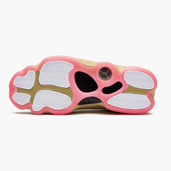 Air Jordan 13 Retro "Chinese New Year" Ivory/Black-Digital Pink-Club CW4409 100 AJ13