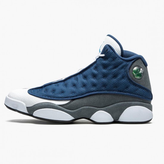 Air Jordan 13 Retro Flint Navy/Flint Grey-White-Universi 414571 404 AJ13 Jordan