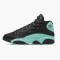 Air Jordan 13 Retro "Island Green" Black/Island Green/Metallic Si 414571 030 AJ13 Jordan