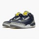 Air Jordan 3 Retro Michigan AJ3 820064 Black/University Gold-Cement G AJ3 Jordan