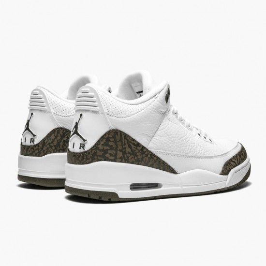 Air Jordan 3 Retro Mocha 136064 122 White/Chrome/Dark Mocha AJ3 Jordan