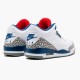 Air Jordan 3 Retro OG "True Blue" 854262 106 White/Fire Red-True Blue AJ3 Jordan
