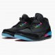 Air Jordan 3 Retro "Quai54" AT9195 001 Black/Black-Electric Green AJ3 Jordan