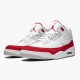Air Jordan 3 Retro "Tinker" CJ0939 100 White/University Red-Neutral G AJ3 Jordan