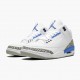 Air Jordan 3 Retro "UNC" CT8532 104 White/Valor Blue-Tech Gray AJ3 Jordan