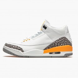 Air Jordan 3 Retro "Laser Orange" CK9246 108 White/Laser Orange-Cement Grey AJ3 Jordan