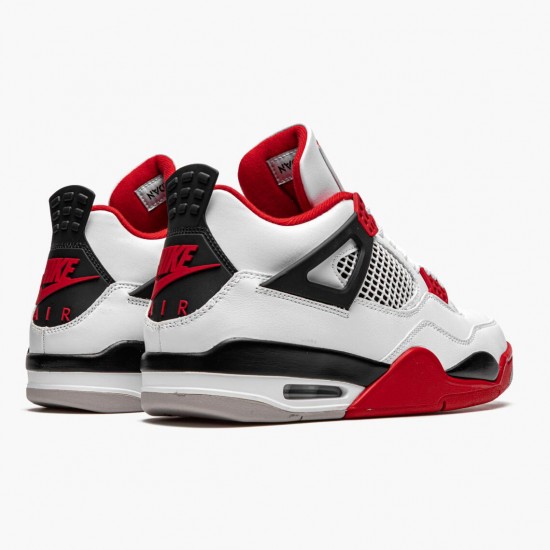 Air Jordan 4 Retro OG "Fire Red" 2020 Jordan White/Fire Red-Black-Tech Grey DC7770 160