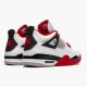 Air Jordan 4 Retro OG Fire Red 2020 Jordan White/Fire Red-Black-Tech Grey DC7770 160