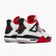 Air Jordan 4 Retro OG GS "Fire Red" 2020 Jordan 408452 160 White/Fire Red-Black-Tech Grey