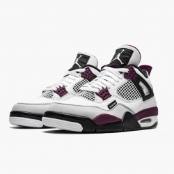 Air Jordan 4 Retro "PSG Paris Saint Germain" Jordan White/Neutral Grey-Black-Borde CZ5624 100