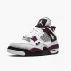 Air Jordan 4 Retro "PSG Paris Saint Germain" Jordan White/Neutral Grey-Black-Borde CZ5624 100