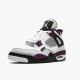 Air Jordan 4 Retro PSG Paris Saint Germain Jordan White/Neutral Grey-Black-Borde CZ5624 100