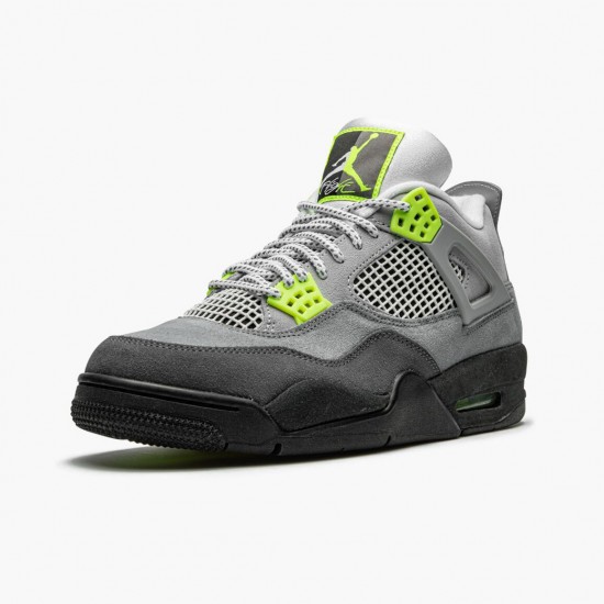 Air Jordan 4 Retro SE 95 Neon Jordan Cool Grey/Volt-Wolf Grey-Anthr CT5342 007