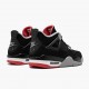 Air Jordan 4 Retro "Bred" 2019 Release Black/Cement Grey-Summit White AJ4 308497 060
