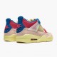 Union LA x Air Jordan 4 Retro "Off Noir" Jordan Guava Ice/Light Bone-Brigade B DC9533 800