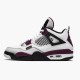 Air Jordan 4 Retro "PSG Paris Saint Germain" Jordan White/Neutral Grey-Black-Borde CZ5624 100 Air Jordan 4 Retro "PSG Paris Saint Germain" Jordan White/Neutral Grey-Black-Borde CZ5624 100