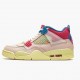 Union LA x Air Jordan 4 Retro Off Noir Jordan Guava Ice/Light Bone-Brigade B DC9533 800