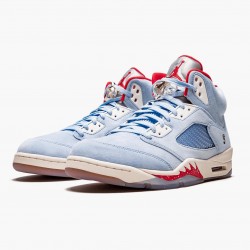 Air Jordan 5 Retro Trophy Room "Ice Blue" Ice Blue/University Red-Sail-M CI1899 400 AJ5 Jordan