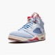 Air Jordan 5 Retro Trophy Room "Ice Blue" Ice Blue/University Red-Sail-M CI1899 400 AJ5 Jordan