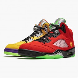 Air Jordan 5 Retro "What The" Varsity Maize/Court Purple-Gho CZ5725 700 AJ5 Jordan