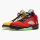 Air Jordan 5 Retro "What The" Varsity Maize/Court Purple-Gho CZ5725 700 AJ5 Jordan