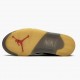 OFF-WHITE x Air Jordan 5 Retro SP 'Muslin' Black/Muslin-Fire Red CT8480 001 AJ5