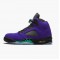 Air Jordan 5 Retro "Alternate Grape" Grape Ice/Black-Clear-New Emer 136027 500 AJ5 Jordan