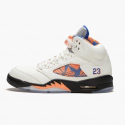 Air Jordan 5 Retro "International Flight" Sail/Racer Blue-Cone-Black 136027 148 AJ5 Jordan