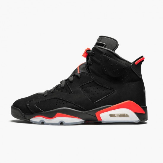 Air Jordan 6 Retro Black Infrared 384664 060 Black/Infrared AJ6 Black Jordan