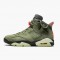 Travis Scott x Air Jordan 6 Retro "Olive" CN1084 200 Medium Olive/Black-Sail/Univer AJ6 Black Jordan