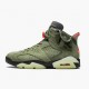 Travis Scott x Air Jordan 6 Retro Olive CN1084 200 Medium Olive/Black-Sail/Univer AJ6 Black Jordan