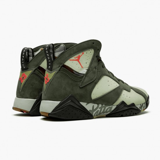 Air Jordan 7 Retro "Patta Icicle" Icicle/Sequoia-River Rock/Ligh AT3375 100 AJ7 Jordan