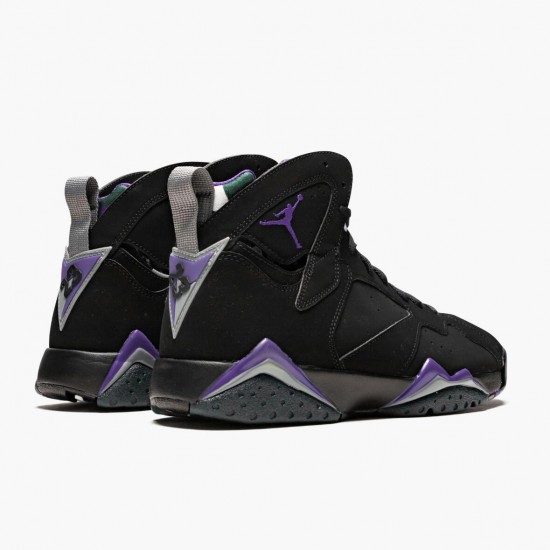 Air Jordan 7 Retro "Ray Allen" Black/Fierce Purpler/Dark Stee 304775 053 AJ7