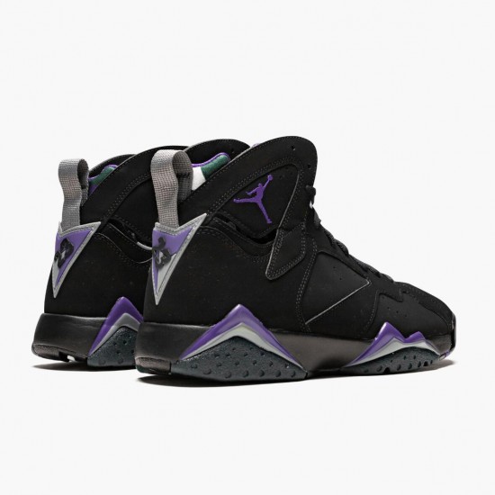 Air Jordan 7 Retro Ray Allen Black/Fierce Purpler/Dark Stee 304775 053 AJ7