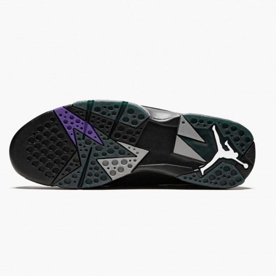 Air Jordan 7 Retro "Ray Allen" Black/Fierce Purpler/Dark Stee 304775 053 AJ7