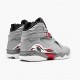 Air Jordan 8 "Reflections of a Champion" Reflect Silver/Hyper Blue-True AJ8 CI4073 001